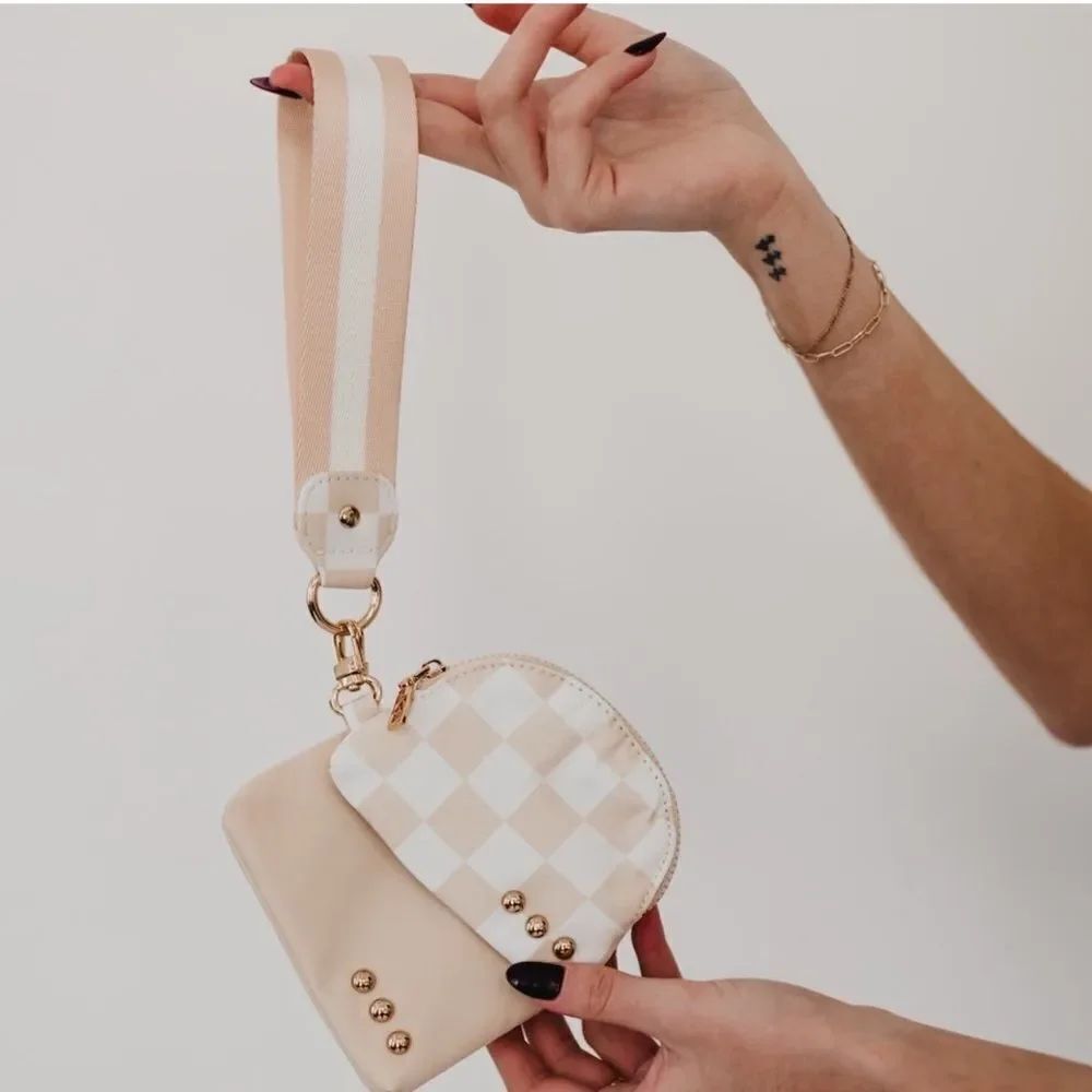 Pretty Simple Dolly Dual Pouch Wristlet